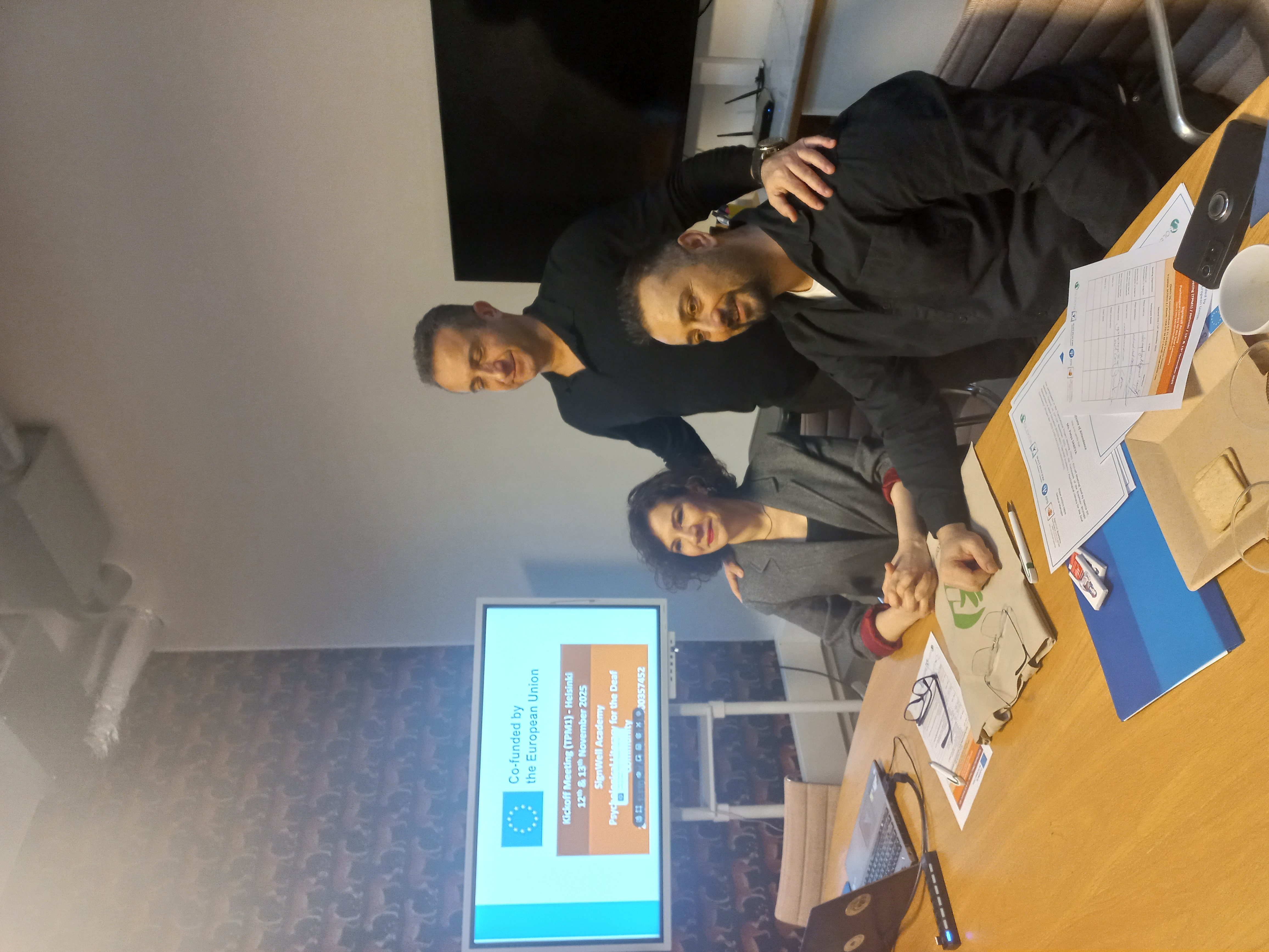  EU SignWell Project Kickoff Meeting Helsinki-Finland 