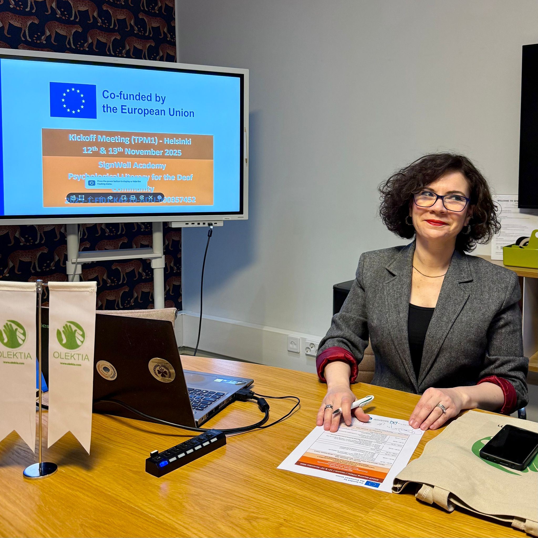  EU SignWell Project Kickoff Meeting Helsinki-Finland 