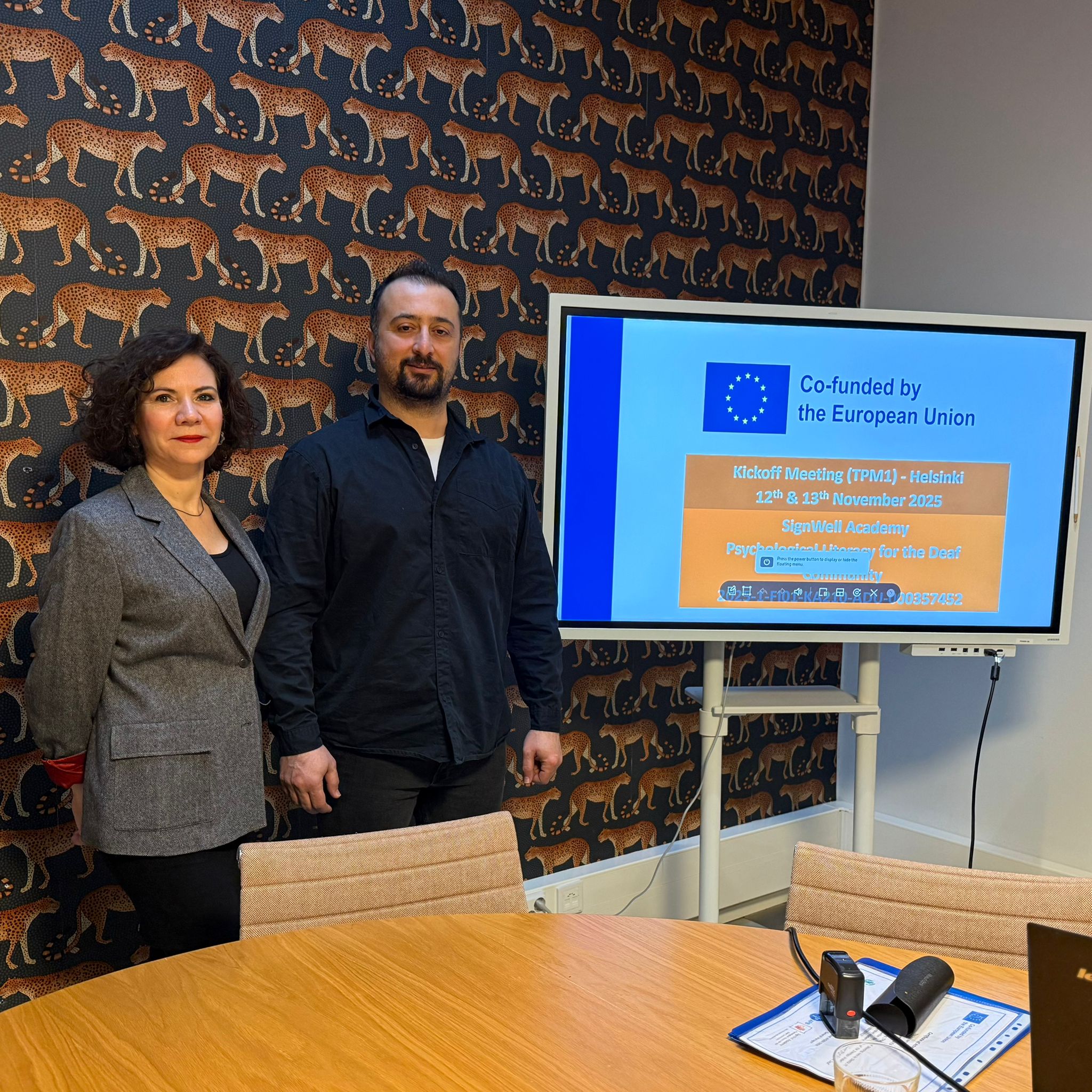  EU SignWell Project Kickoff Meeting Helsinki-Finland 