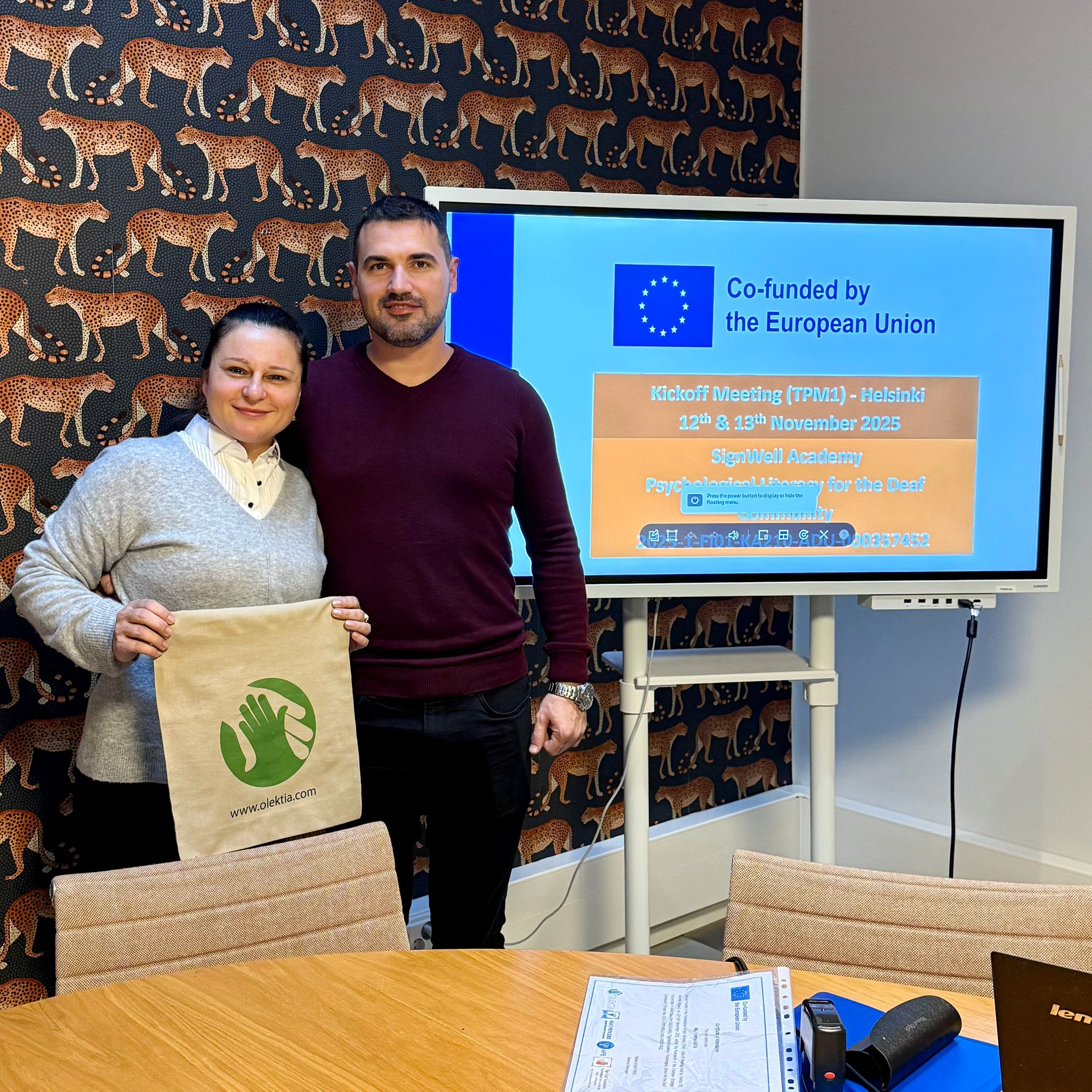  EU SignWell Project Kickoff Meeting Helsinki-Finland 