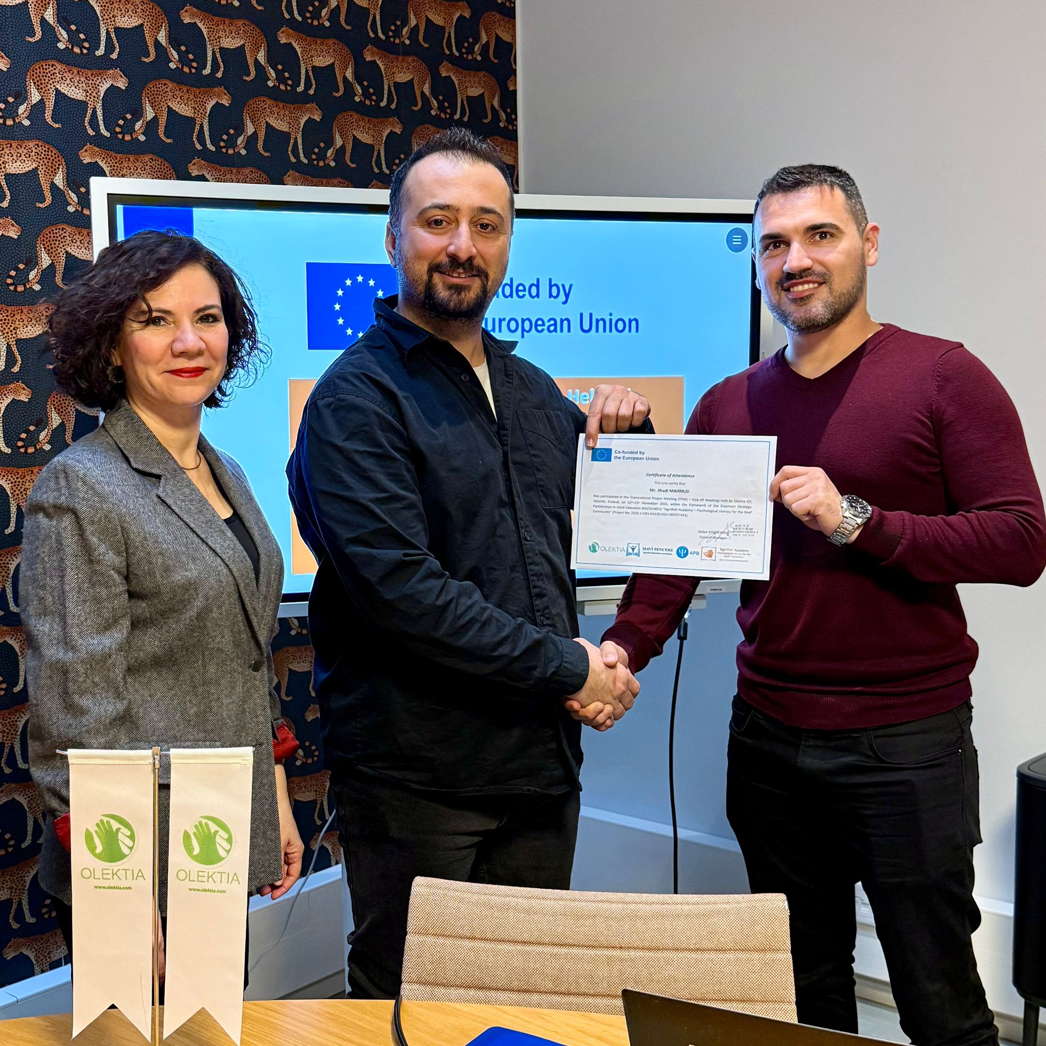  EU SignWell Project Kickoff Meeting Helsinki-Finland 