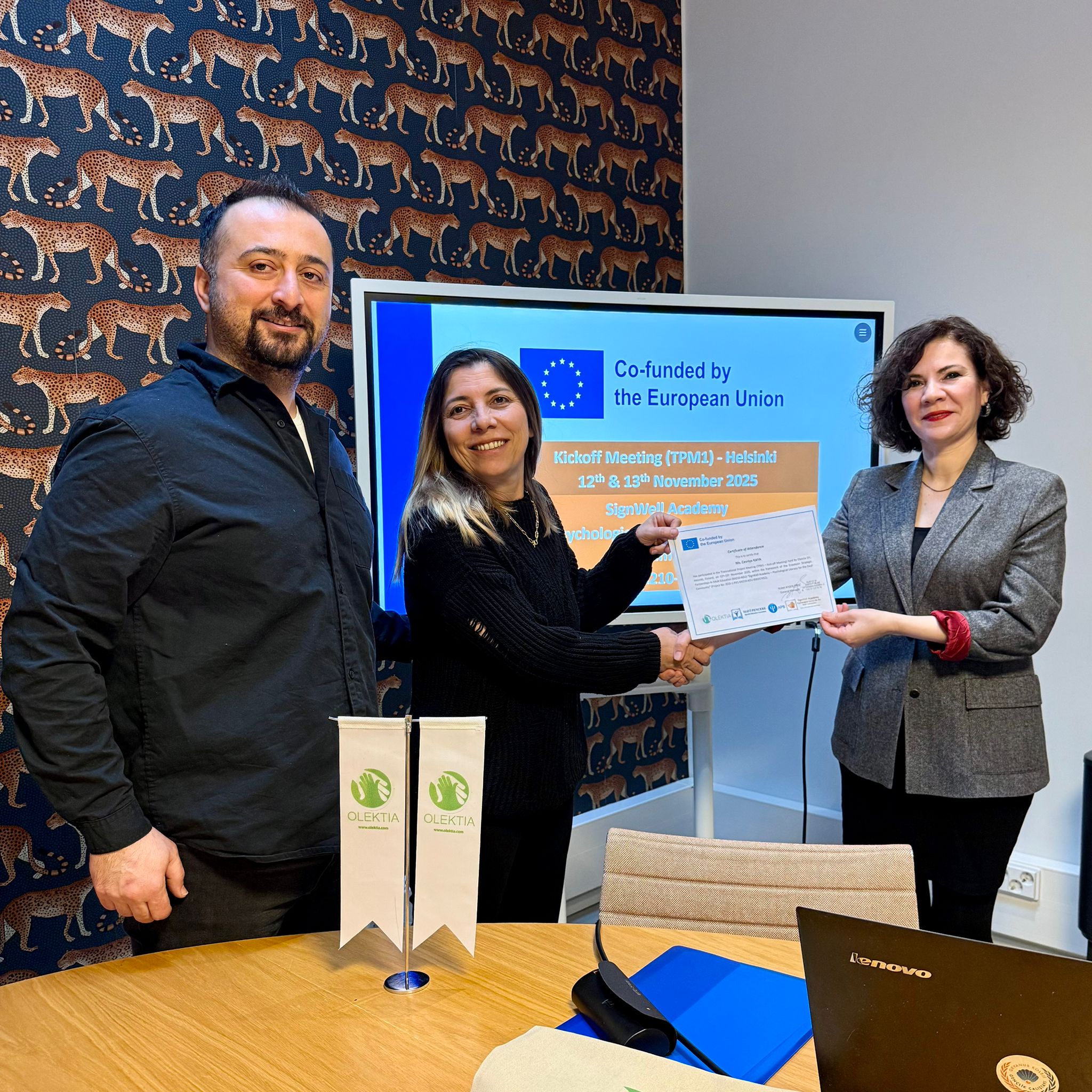  EU SignWell Project Kickoff Meeting Helsinki-Finland 