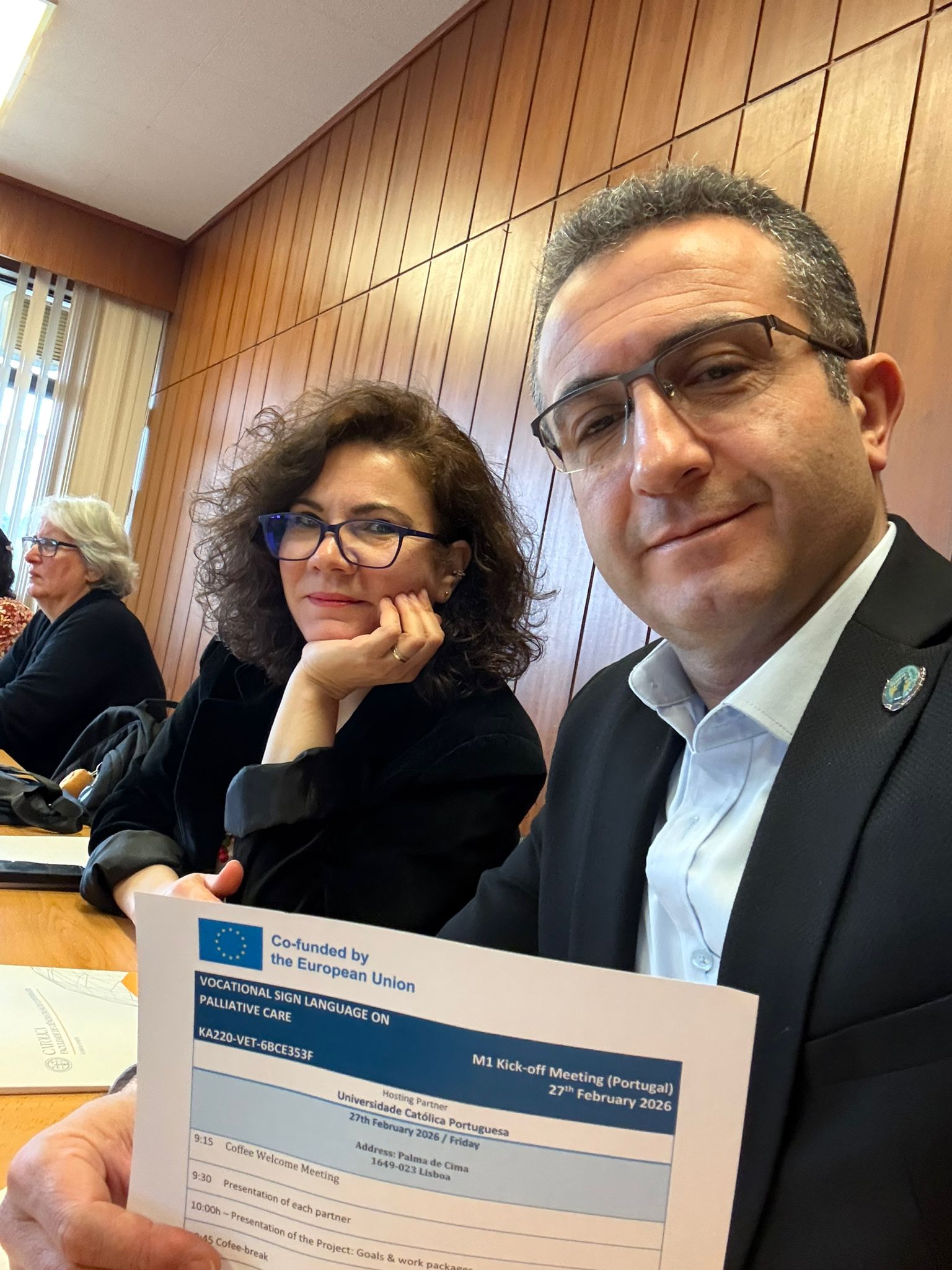  Vocational Sign Language on Palliative Care - Kick-off Meeting -Portugal (27 Feb.2026) 