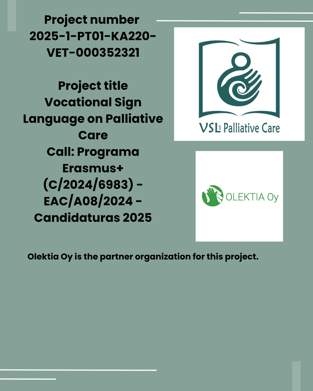  Vocational Sign Language on Palliative Care 